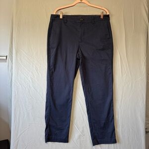 J Crew Womens Chino Pants Size 10 Navy Career Office Business Everyday Staple